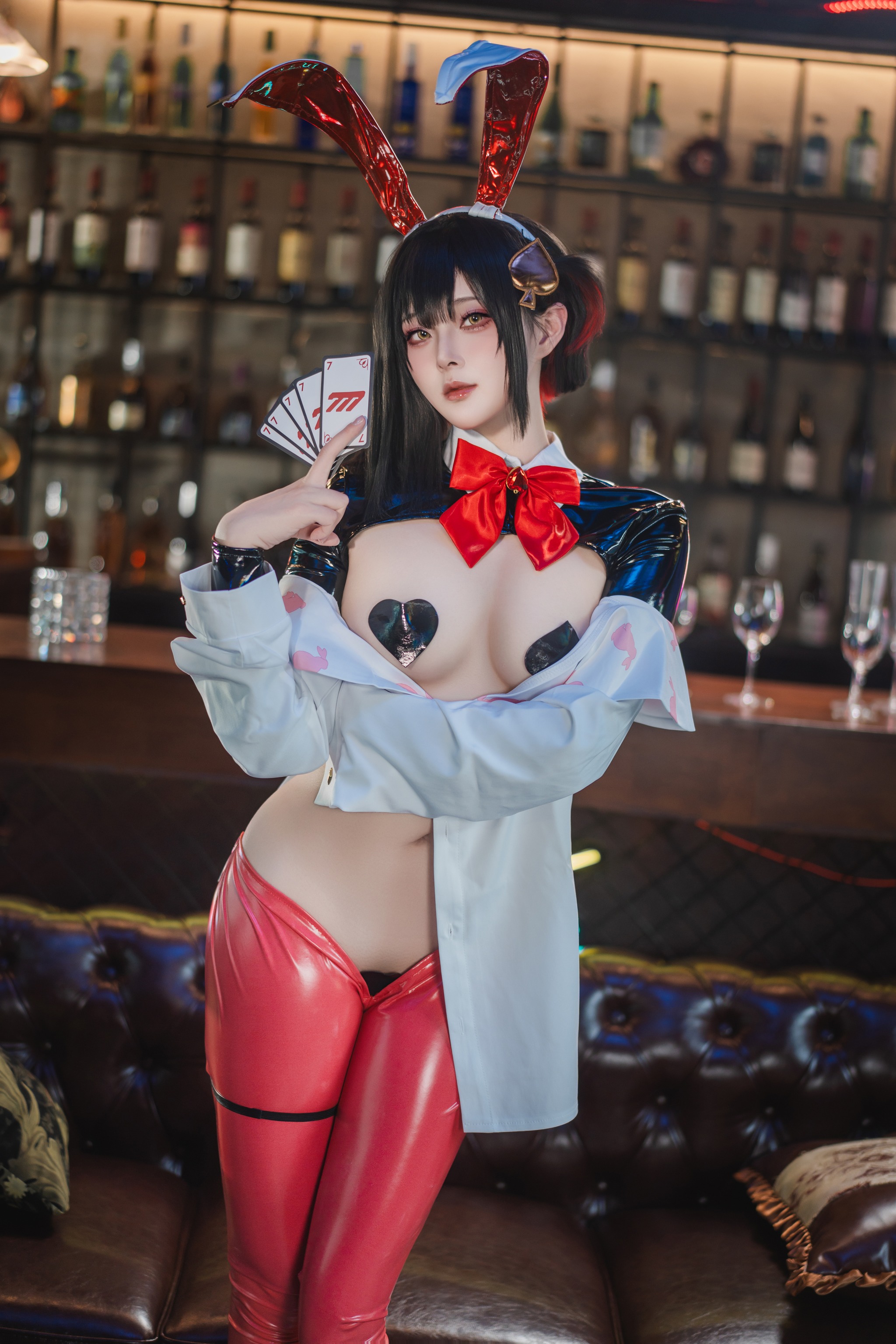 Natsuko夏夏子 – NO.106 NIKKE 露姬·逆兔女郎[63P]-XikXak